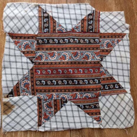 9 x Sawtooth Star Blocks Group 2 9 x Sawtooth Star Blocks Group 2