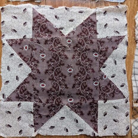 9 x Sawtooth Star Blocks Group 2 9 x Sawtooth Star Blocks Group 2