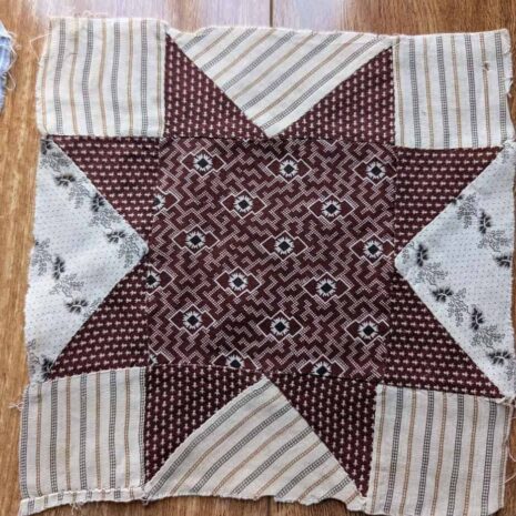 9 x Sawtooth Star Blocks Group 2 9 x Sawtooth Star Blocks Group 2