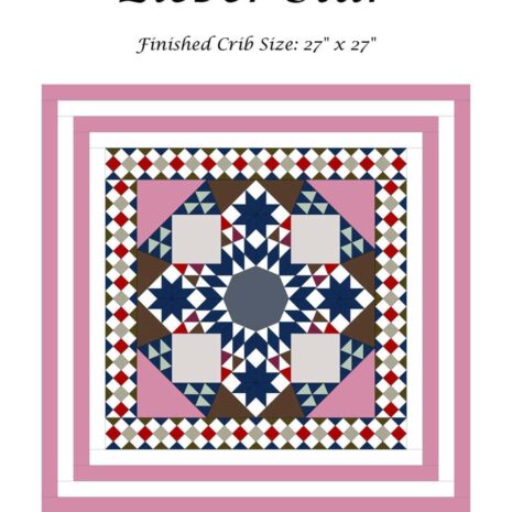 Zieber Star Crib Quilt Pattern Cover Zieber Star Crib Quilt Pattern Cover