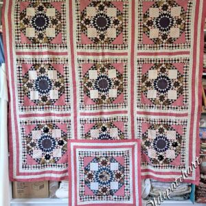 Zieber Star Antique Quilt Top
