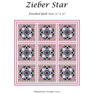 Zieber Star Pattern Cover