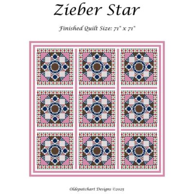 Zieber Star Pattern Cover