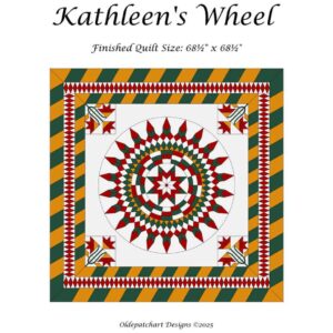 Kathleen's Wheel Quilt Pattern Cover