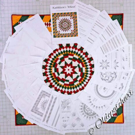 Kathleen's Wheel Quilt Pattern Pages Kathleen's Wheel Quilt Pattern Pages