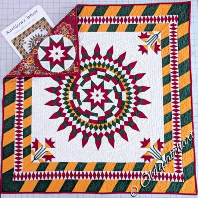 Kathleen's Wheel Quilt Reproduction Quilt