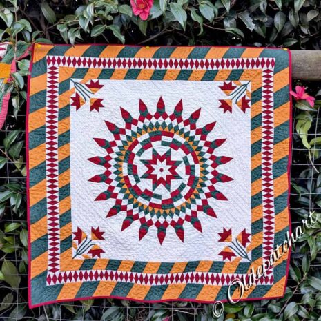 Kathleen's Wheel Reproduction Quilt Kathleen's Wheel Reproduction Quilt