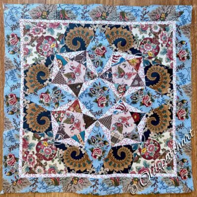 Pentagon Star Doll Quilt Reproduction