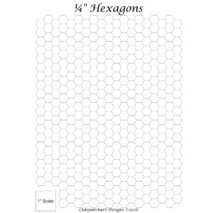 Free ¼″ Hexagon EPP Papers - PDF