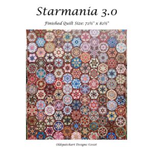 Starmania 3.0 Quilt Pattern Cover