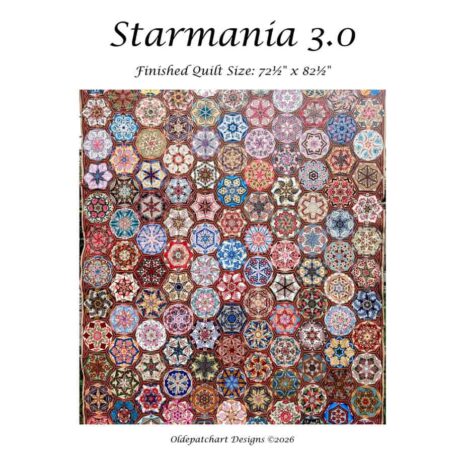 Starmania 3.0 Quilt Pattern Cover Starmania 3.0 Quilt Pattern Cover